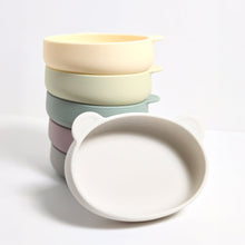 Load image into Gallery viewer, Platinum Silicone Bear Plate . Pink