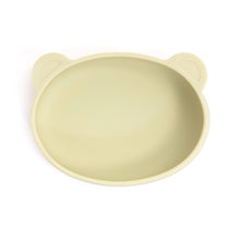 Load image into Gallery viewer, Platinum Silicone Bear Plate . Green bean