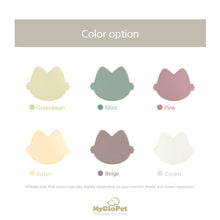 Load image into Gallery viewer, Platinum Silicone MoaCat Bowl Plate . Butter