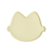 Load image into Gallery viewer, Platinum Silicone MoaCat Bowl Plate . Green Bean