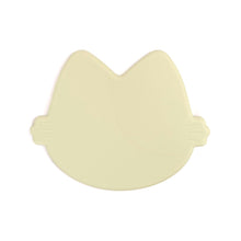 Load image into Gallery viewer, Platinum Silicone MoaCat Bowl Plate . Green Bean