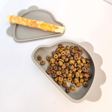 Load image into Gallery viewer, Platinum Silicone Dino Plate Set . Cream