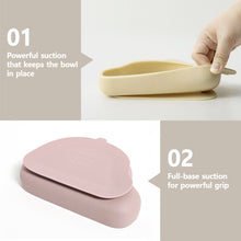 Load image into Gallery viewer, Platinum Silicone Dino Plate Set . Pink