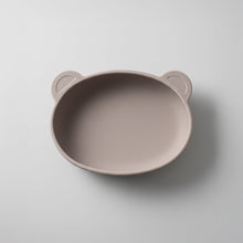 Load image into Gallery viewer, Platinum Silicone Bear Plate . Beige