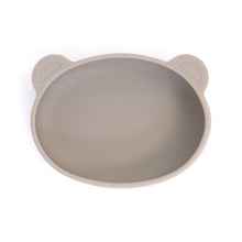 Load image into Gallery viewer, Platinum Silicone Bear Plate . Beige
