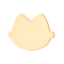 Load image into Gallery viewer, Platinum Silicone MoaCat Bowl Plate . Butter
