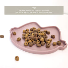 Load image into Gallery viewer, Platinum Silicone MoaCat Bowl Set . Butter
