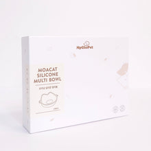 Load image into Gallery viewer, Platinum Silicone MoaCat Bowl Set . Butter
