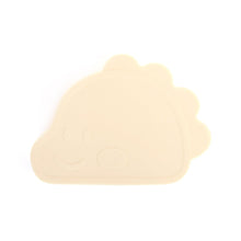 Load image into Gallery viewer, Platinum Silicone Dino Plate Set . Butter
